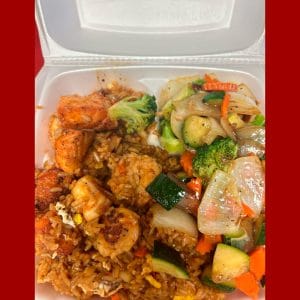Seafood fried rice (reg or spicy)
